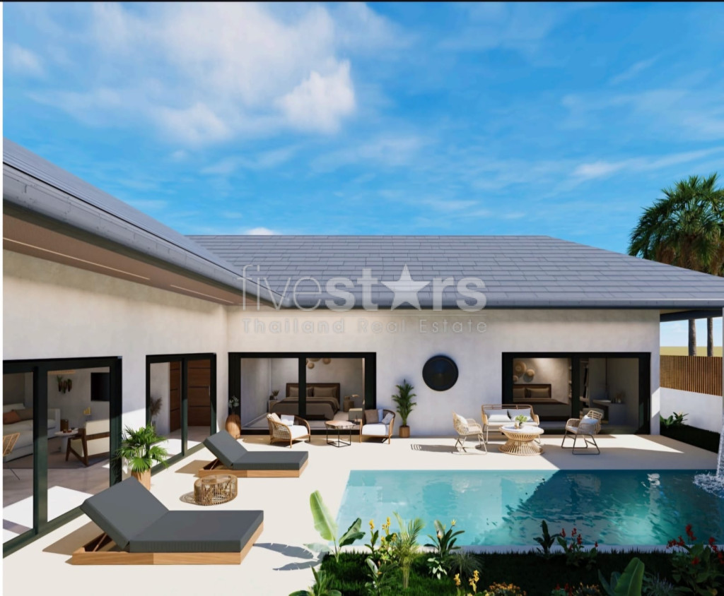 Villa moderne de 3 chambres à vendre en leasehold – Lamai, Koh Samui, photo 8