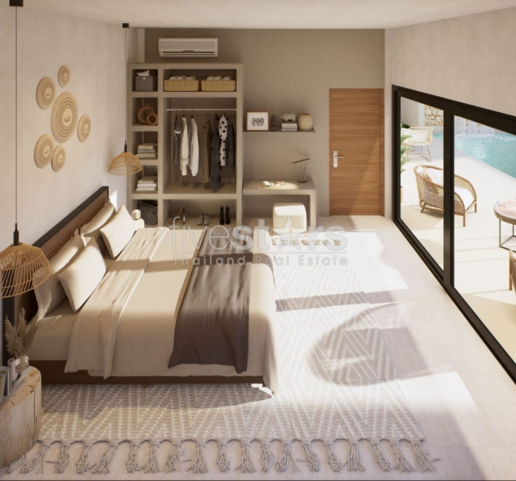 Villa moderne de 3 chambres à vendre en leasehold – Lamai, Koh Samui, photo 2