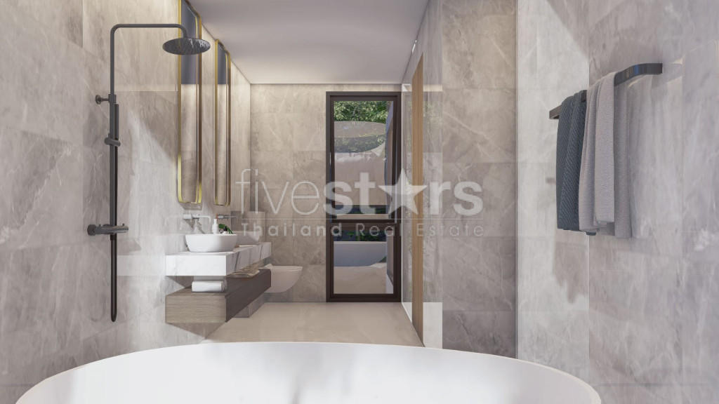 Villa 3 chambres avec piscine privée à vendre – Bang Kao, Koh Samui, photo 14