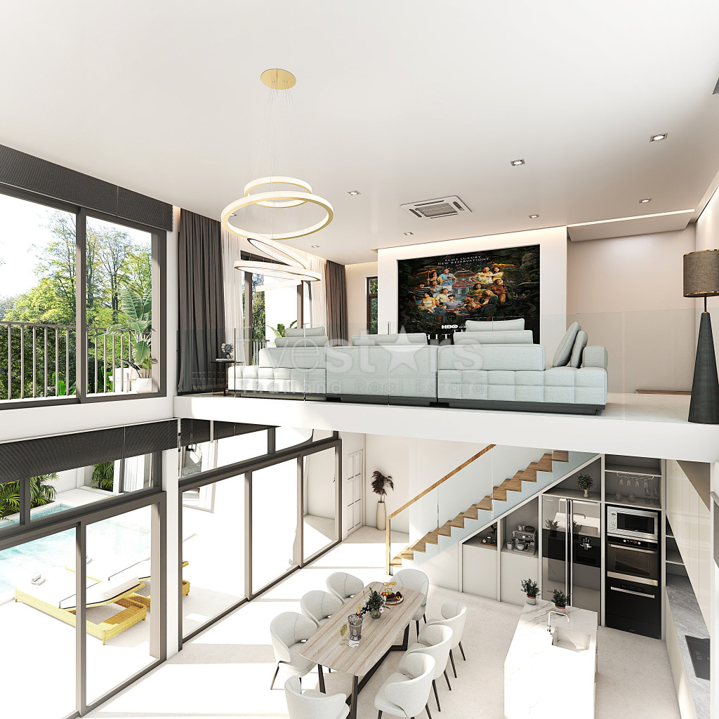 Villas modernes 4 chambres à Lamai – Élégance & Confort au quotidien