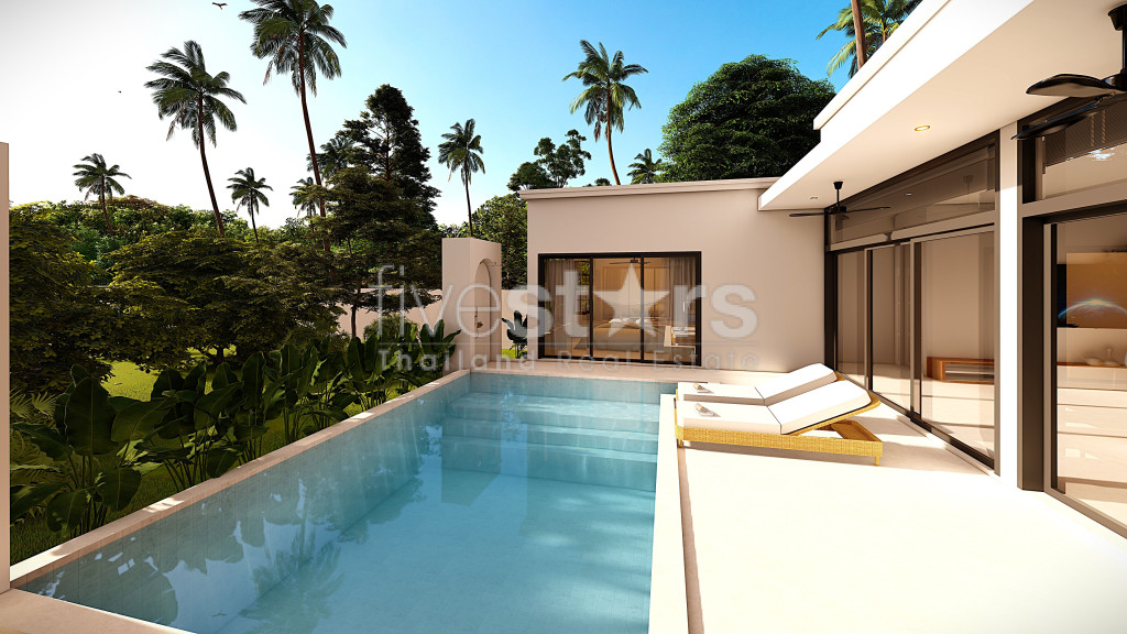 Villa de 3 chambres à vendre à Lamai