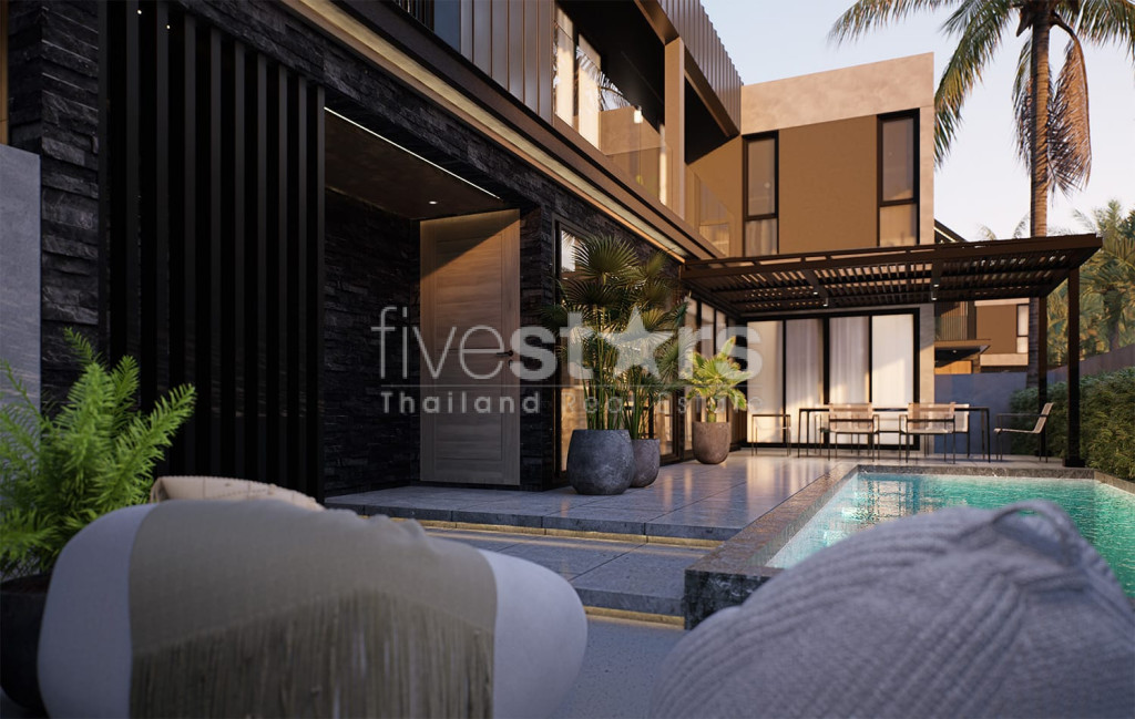Brand new 3 bedroom villas with pool - Long term rental in Koh Samui