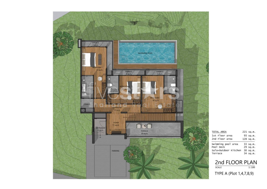 Villa de luxe moderne de 5 chambres dans la forêt de Lamai, photo 18