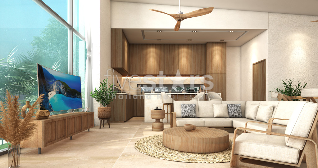 Villa 3 Chambres avec Vue Imprenable sur la Mer à Vendre à Lamai, photo 7