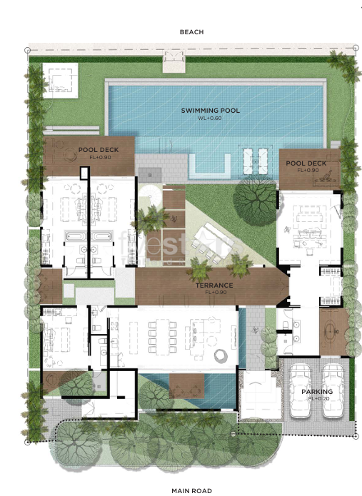 Villa de Luxe en Bord de Mer avec 4 Chambres à Vendre à Bangrak, Samui, photo 4