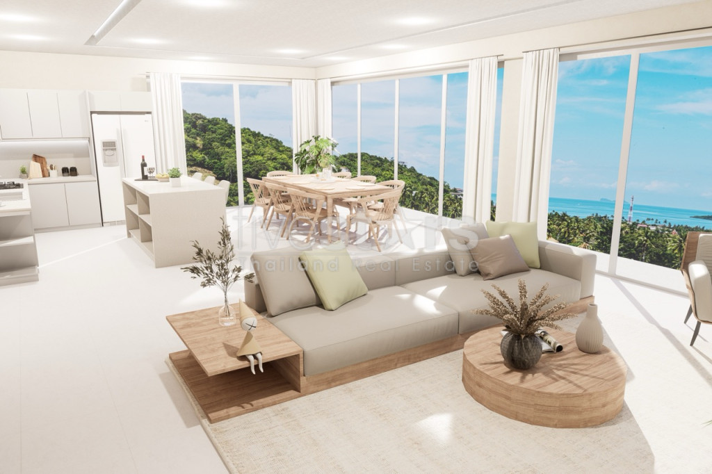 Villa 4 chambres avec vue mer à vendre à Plai Leam, photo 2