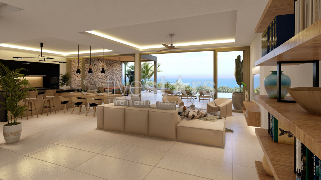Superbe villa 4 chambres avec vue mer à Bophut, photo 4