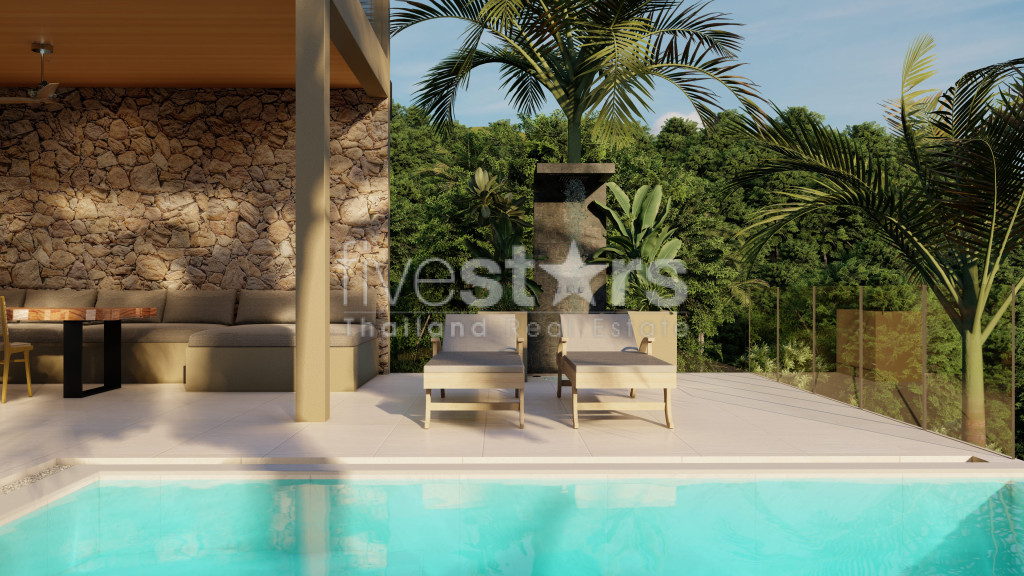 Superbe villa 4 chambres avec vue mer à Bophut, photo 8