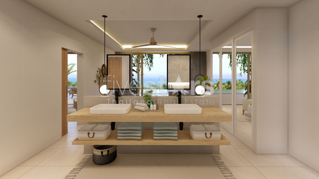 Superbe villa 4 chambres avec vue mer à Bophut, photo 10