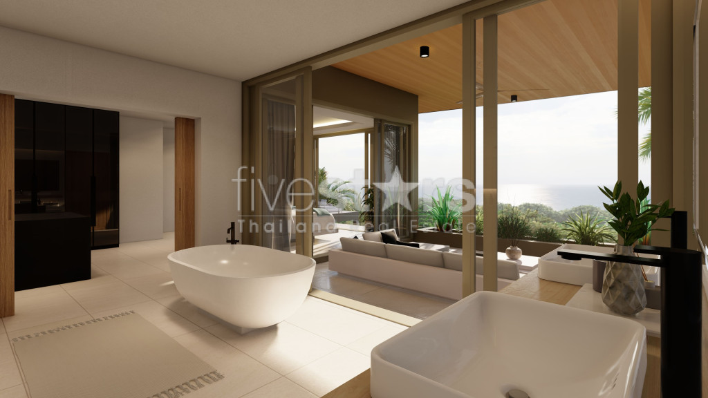 Superbe villa 4 chambres avec vue mer à Bophut, photo 14