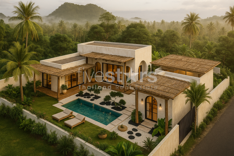 Villa avec piscine, 2 chambres à vendre – Bangpor, Samui