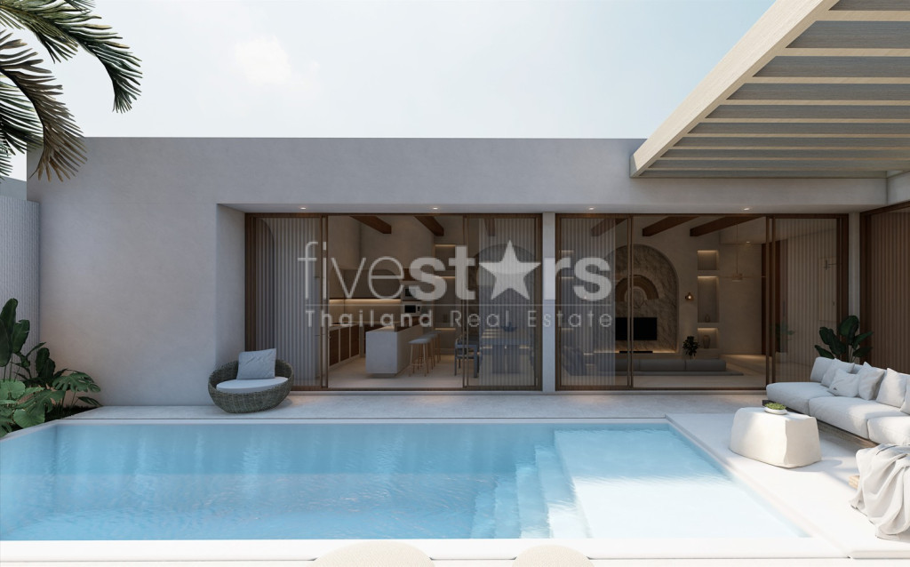 Villa Moderne de 3 Chambres avec Piscine à Vendre en Bail (Leasehold) – Maenam, Koh Samui, photo 7