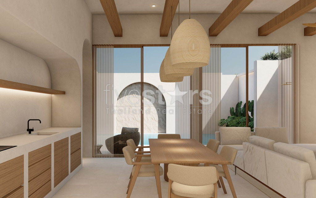 Villa Moderne de 2 Chambres avec Piscine à Vendre en Bail (Leasehold) – Maenam, Koh Samui, photo 6
