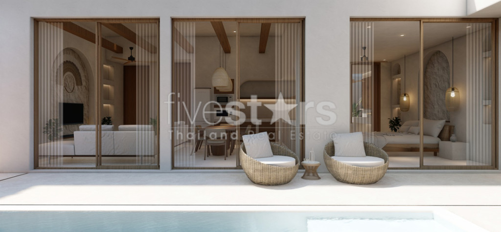 Villa Moderne de 2 Chambres avec Piscine à Vendre en Bail (Leasehold) – Maenam, Koh Samui, photo 3
