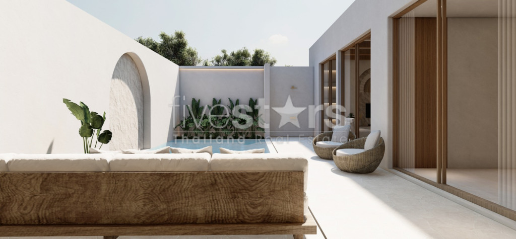 Villa Moderne de 2 Chambres avec Piscine à Vendre en Bail (Leasehold) – Maenam, Koh Samui, photo 4