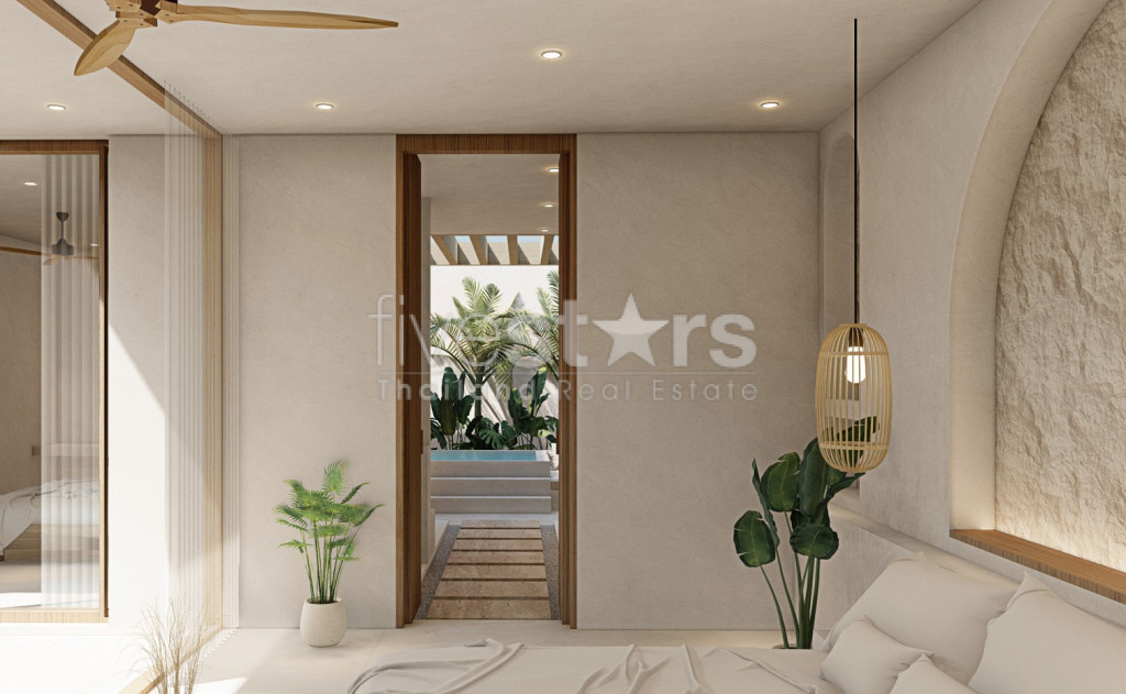 Villa Moderne de 2 Chambres avec Piscine à Vendre en Bail (Leasehold) – Maenam, Koh Samui, photo 8