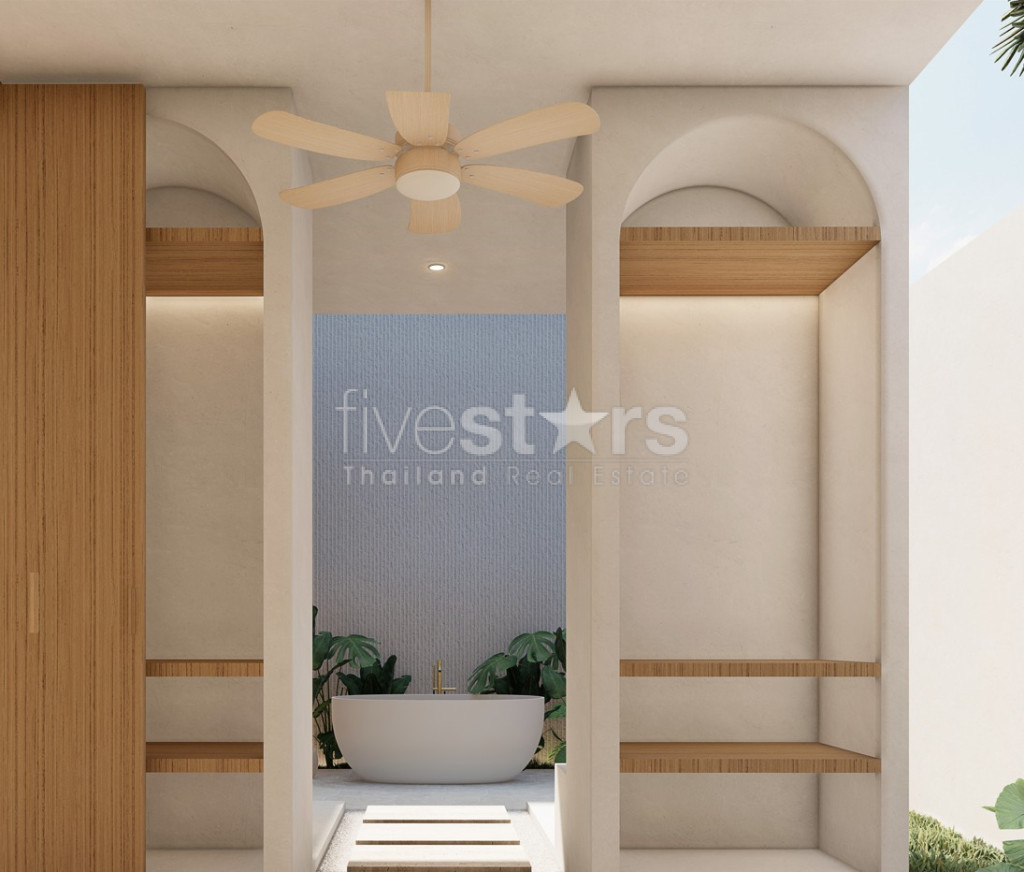 Villa Moderne de 2 Chambres avec Piscine à Vendre en Bail (Leasehold) – Maenam, Koh Samui, photo 10