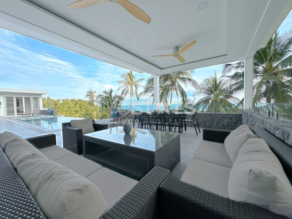 2 villas indépendantes 9 chambres avec vue mer à vendre proche Lamai, photo 5
