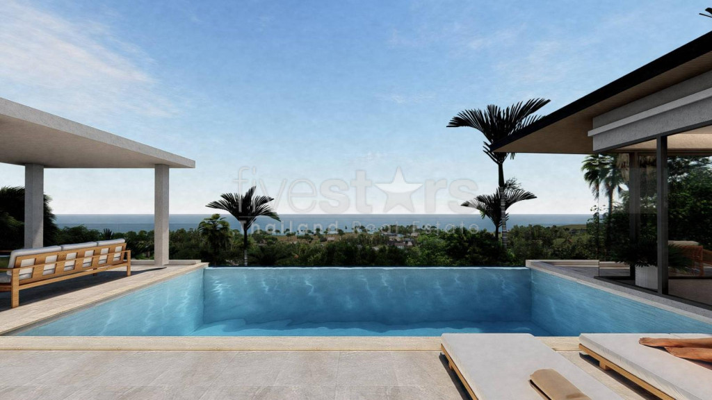 Villa de Luxe 4 Chambres avec Vue Panoramique sur la Mer – Chaweng, Koh Samui, photo 7
