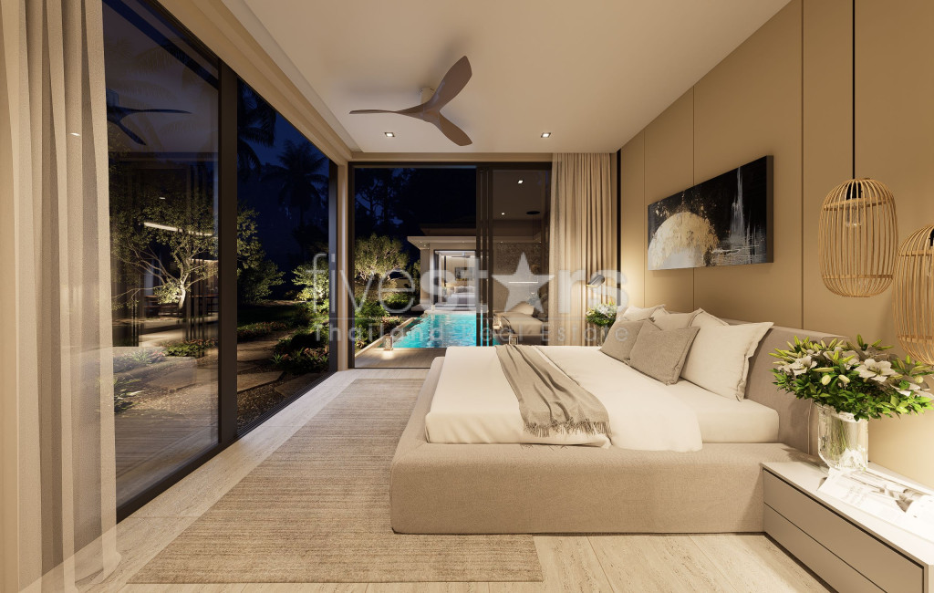 Villa Moderne de 3 Chambres en Leasehold à Vendre – Lamai, Koh Samui, photo 8