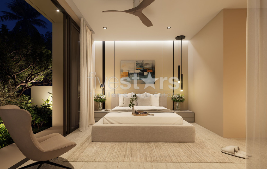 Villa Moderne de 3 Chambres en Leasehold à Vendre – Lamai, Koh Samui, photo 9