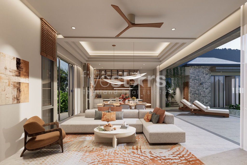 Villa Tropicale Moderne de 3 Chambres à Vendre à Lamai, Koh Samui, photo 5