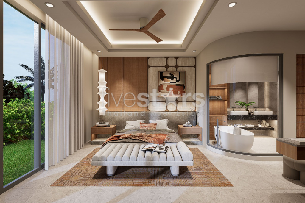 Villa Tropicale Moderne de 3 Chambres à Vendre à Lamai, Koh Samui, photo 8