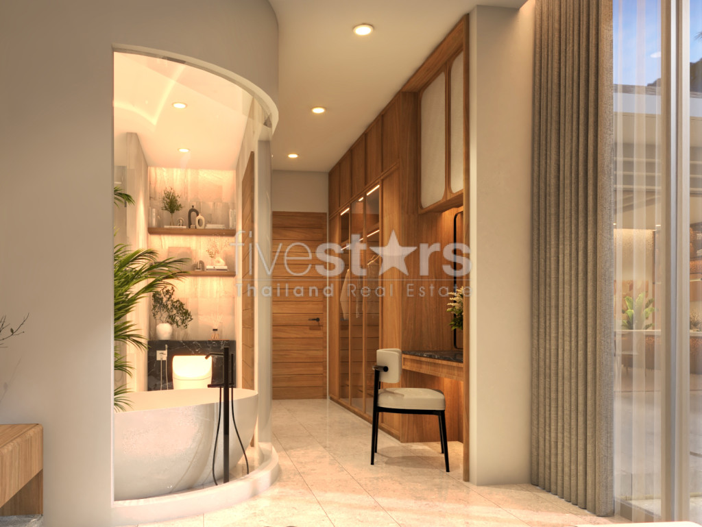 Villa Tropicale Moderne de 3 Chambres à Vendre à Lamai, Koh Samui, photo 12