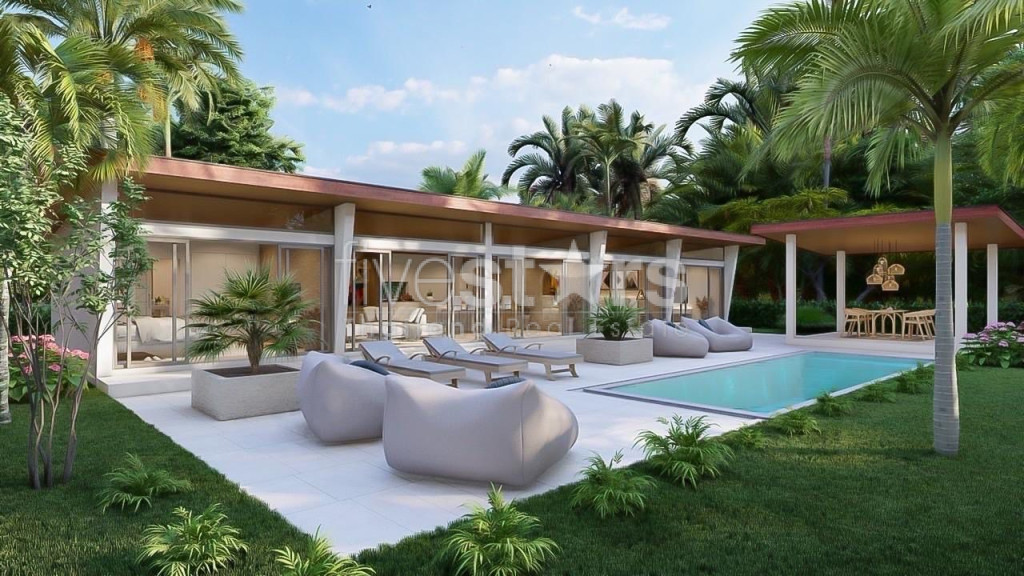 Villa Moderne Tropicale avec Piscine – 3 Chambres à Vendre – Na Mueang, Koh Samui