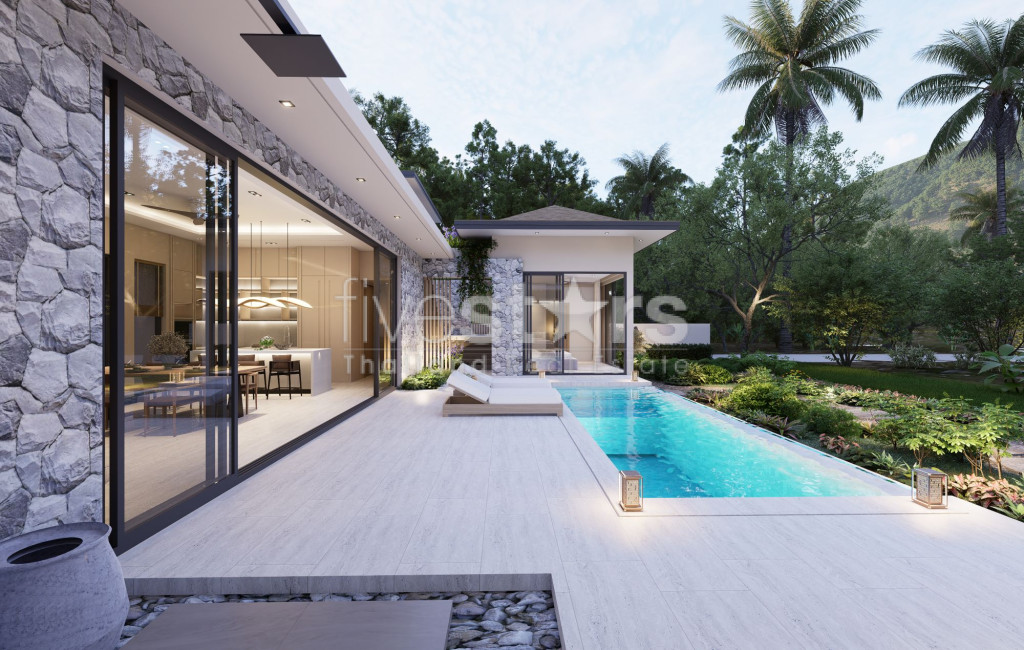 Villas avec Piscine de 3 Chambres à Vendre (Bail Emphytéotique) – Chaweng, photo 2