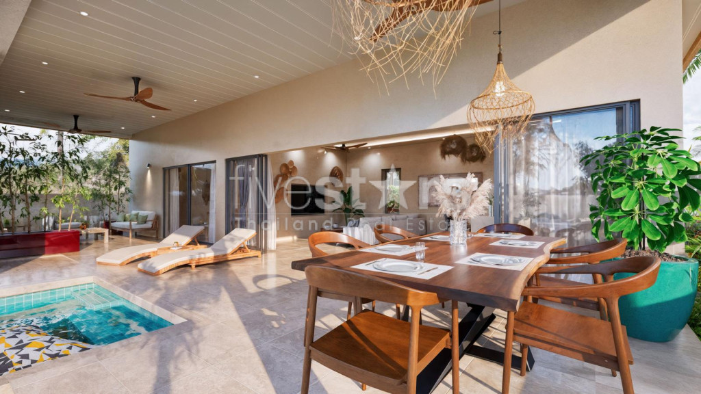 Villa Tropicale Moderne de 2 Chambres avec Piscine à Vendre à Lamai, photo 9