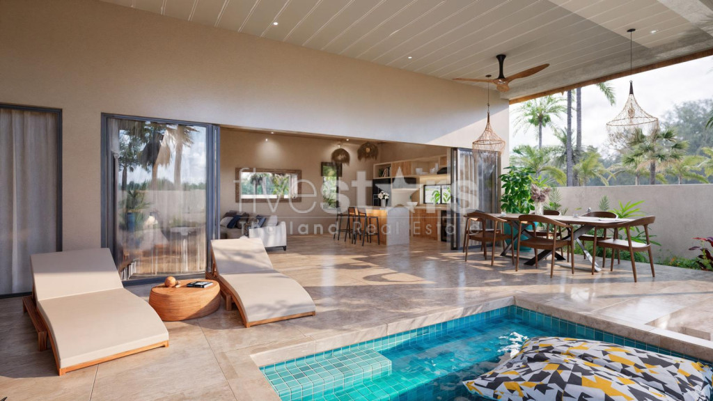 Villa Tropicale Moderne de 2 Chambres avec Piscine à Vendre à Lamai, photo 15