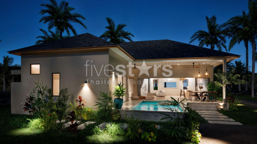 Villa Tropicale Moderne de 2 Chambres avec Piscine à Vendre à Lamai, photo 19