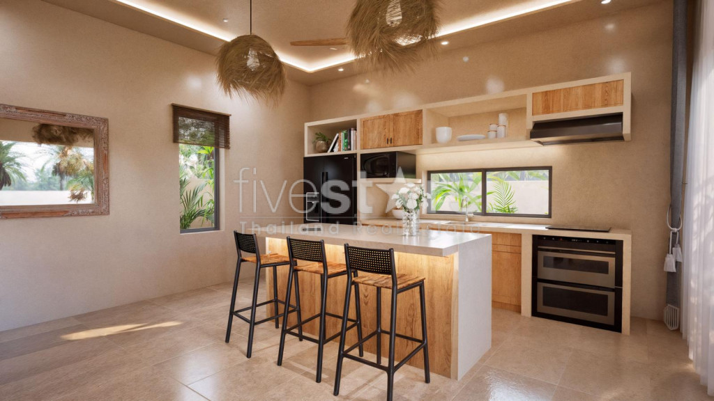 Villa Tropicale Moderne de 2 Chambres avec Piscine à Vendre à Lamai, photo 5