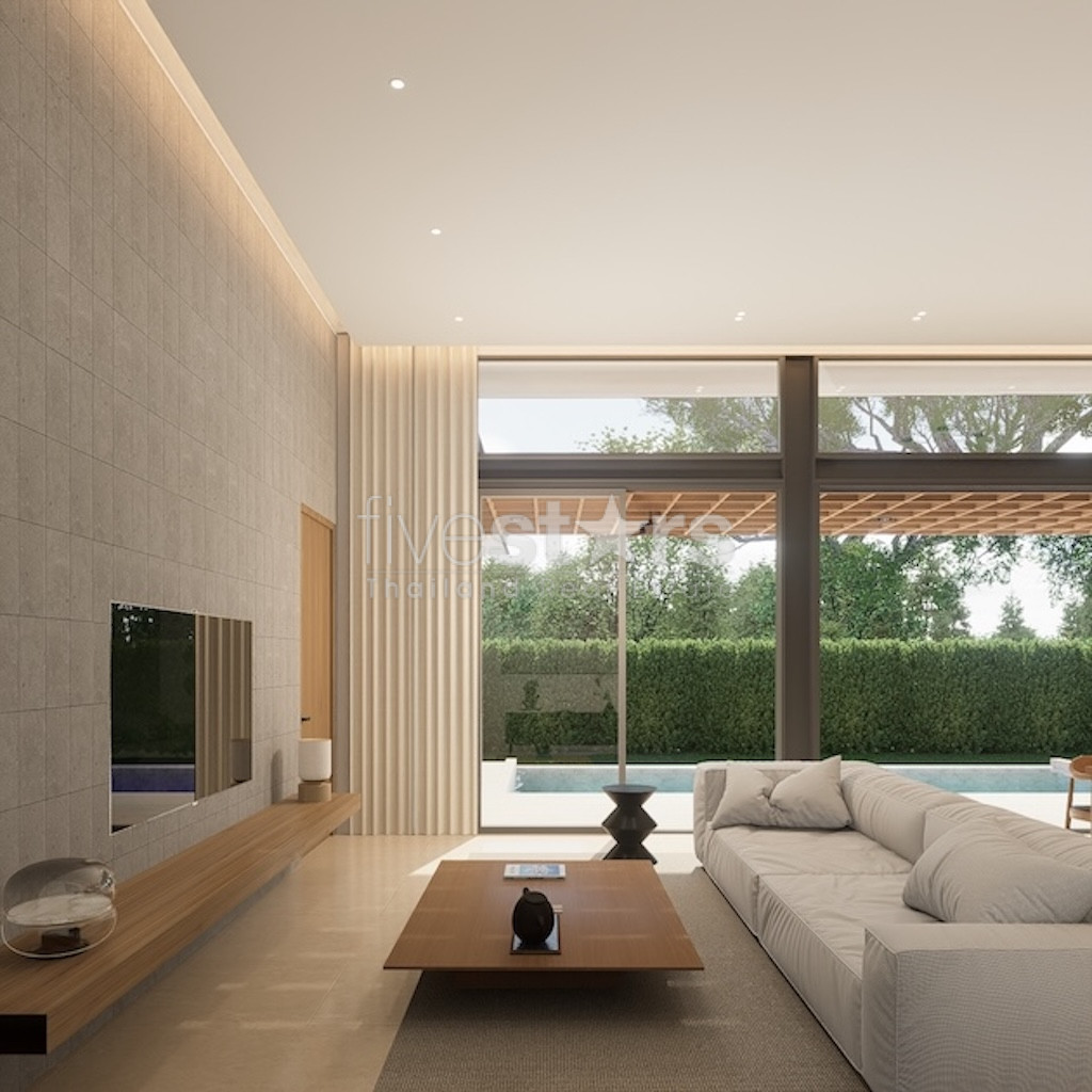 Villa Moderne Contemporaine de 4 Chambres à Vendre à Bo Phut, photo 3
