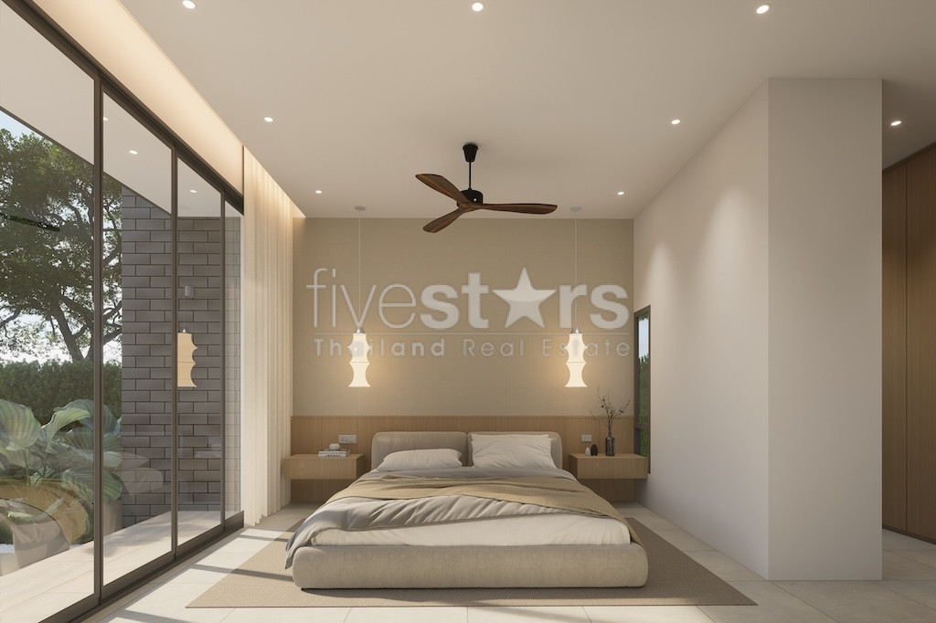 Villa Moderne Contemporaine de 4 Chambres à Vendre à Bo Phut, photo 9