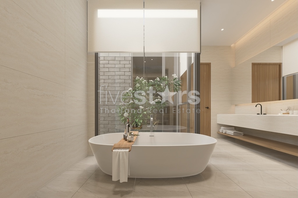 Villa Moderne Contemporaine de 4 Chambres à Vendre à Bo Phut, photo 13