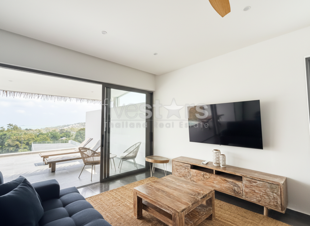 Villa 3 chambres tropicale moderne – Vue mer | Bophut, Koh Samui, photo 3