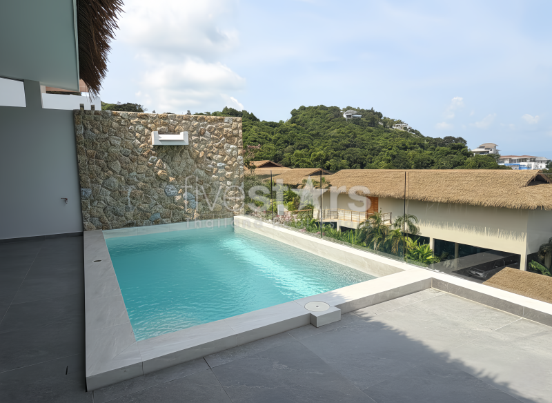 Villa 3 chambres tropicale moderne – Vue mer | Bophut, Koh Samui, photo 4