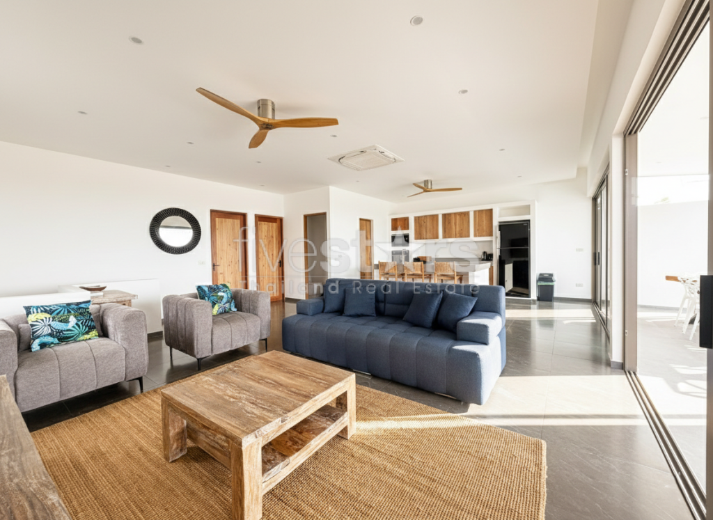 Villa 3 chambres tropicale moderne – Vue mer | Bophut, Koh Samui, photo 2