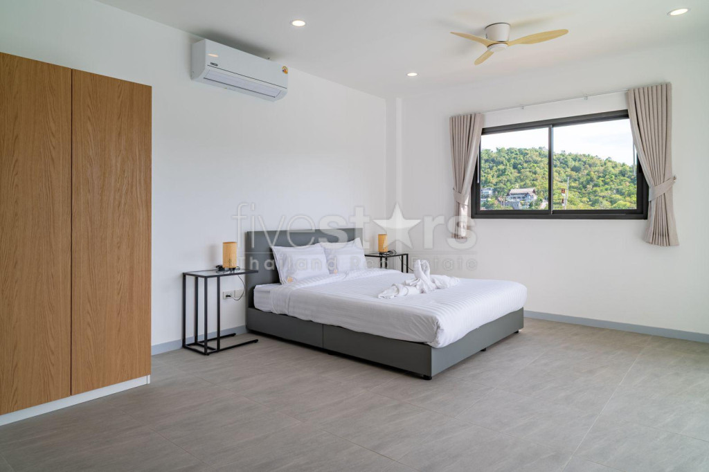 Villa Moderne de 3 Chambres avec Piscine sur les Hauteurs à Vendre à Bophut, Koh Samui, photo 17