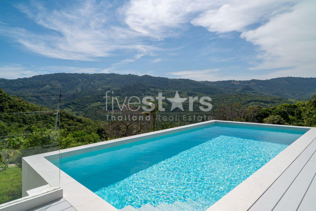 Villa Moderne de 3 Chambres avec Piscine sur les Hauteurs à Vendre à Bophut, Koh Samui, photo 20