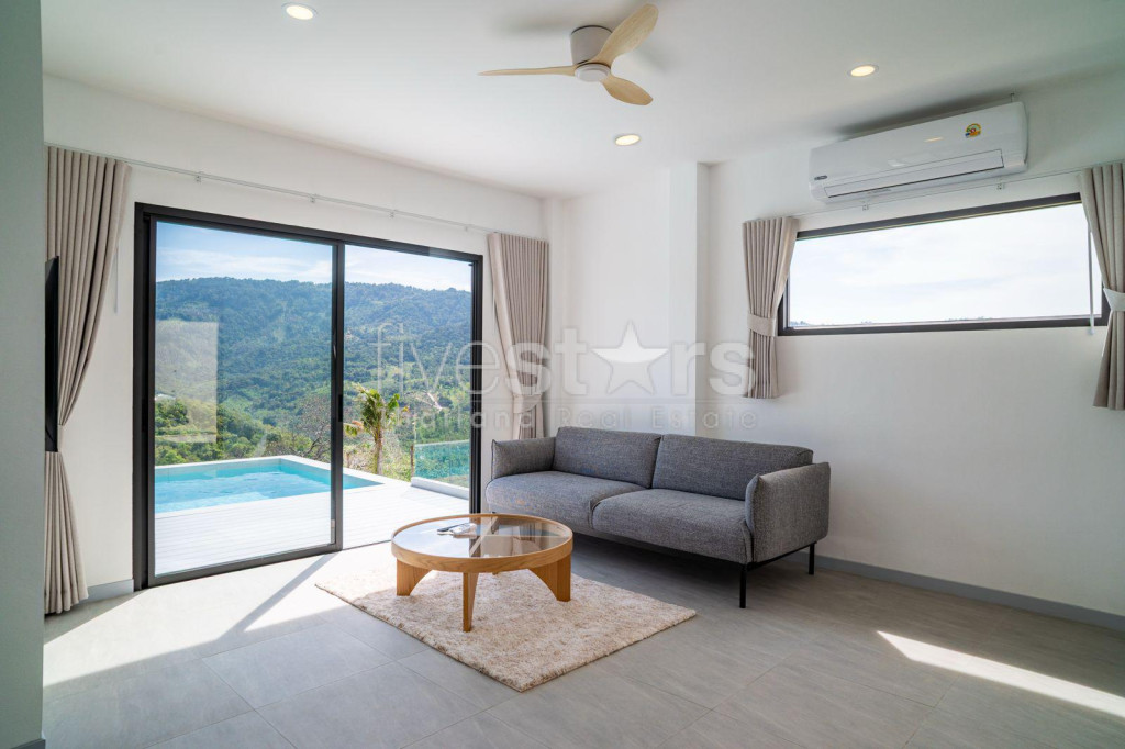 Villa Moderne de 3 Chambres avec Piscine sur les Hauteurs à Vendre à Bophut, Koh Samui, photo 3