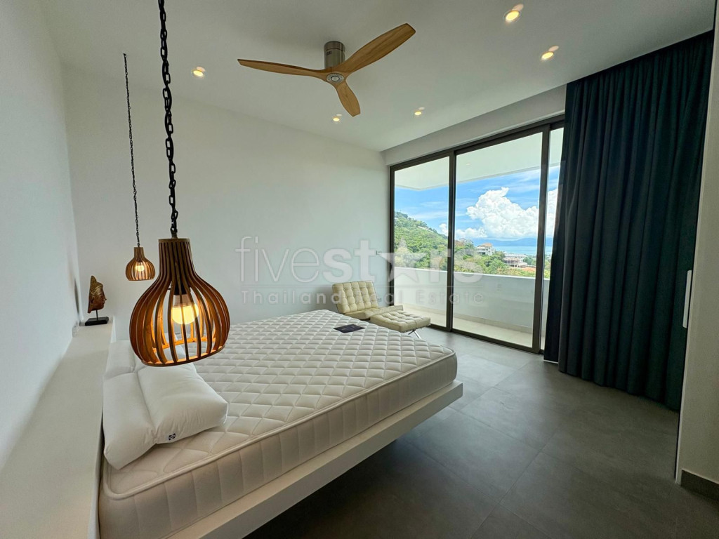 Villa Moderne Tropicale avec Vue Mer – 4 Chambres à Vendre à Bophut, photo 8