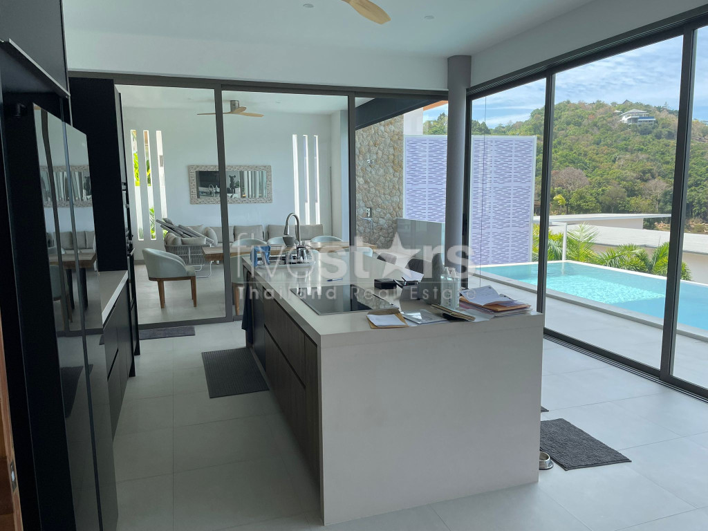 Villa Moderne Tropicale avec Vue Mer – 4 Chambres à Vendre à Bophut, photo 6