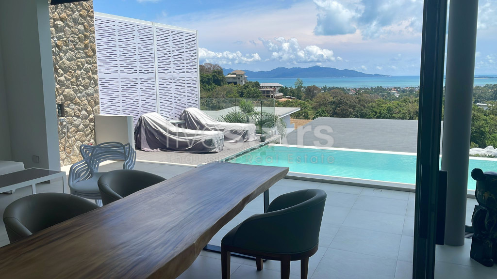 Villa Moderne Tropicale avec Vue Mer – 4 Chambres à Vendre à Bophut, photo 13