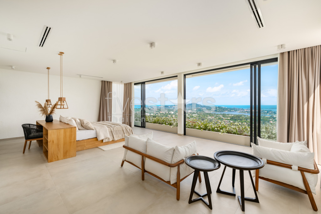 Propriété d’exception 4 chambres avec vue mer panoramique – Chaweng, Koh Samui, photo 8