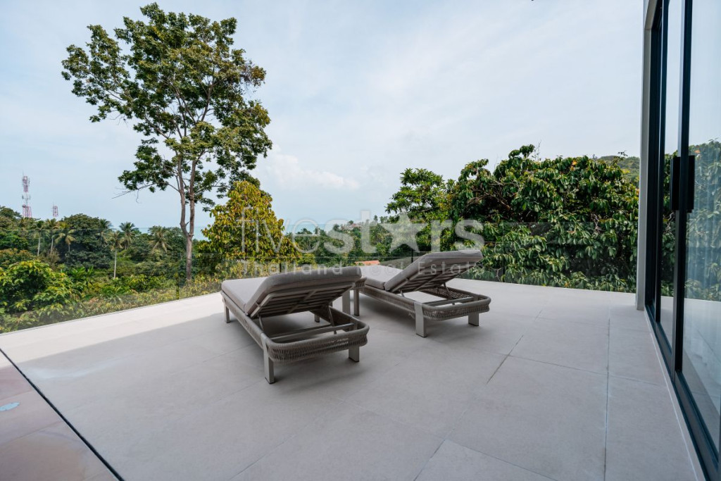 Villa avec Piscine et Vue Mer dans Résidence Sécurisée – Bang Por, Koh Samui, photo 21