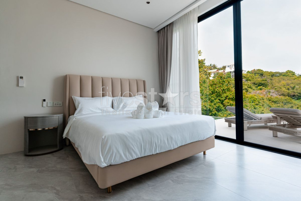 Villa avec Piscine et Vue Mer dans Résidence Sécurisée – Bang Por, Koh Samui, photo 13