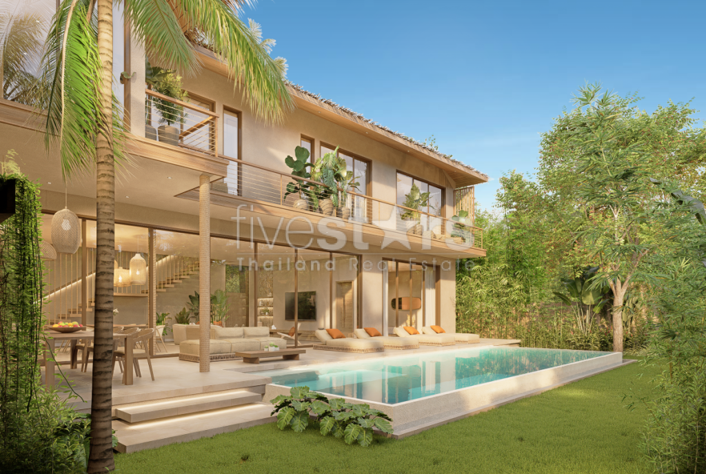 Villas Tropicales 4 chambres proche plage de Maenam, photo 2